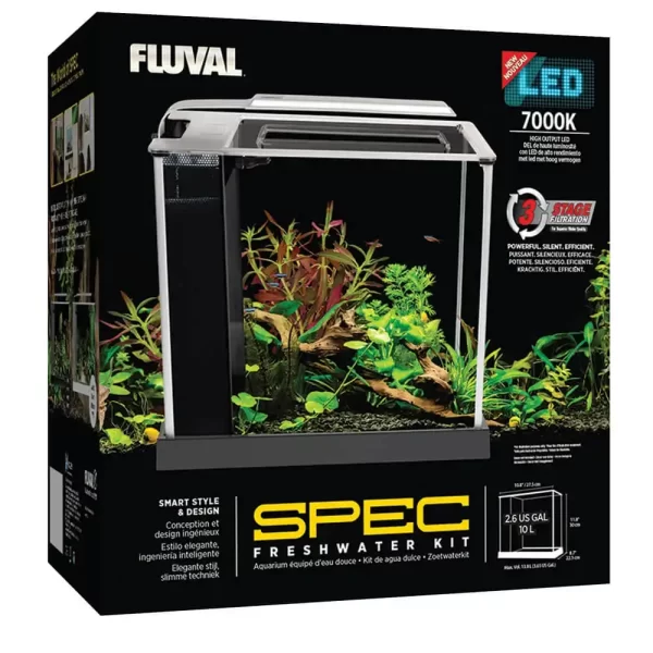 Fluval Spec Aquarium Kit, 2.6 US Gal