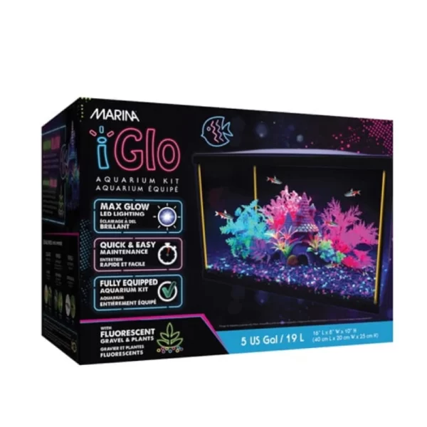 Marina iGlo Aquarium Kit, 38L (10 USgal) (PRE-ORDER ONLY!)