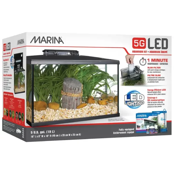 Marina 5gal LED Aquarium Kit