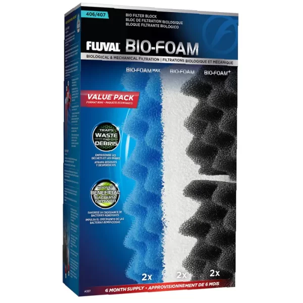 Fluval Bio-Foam Value Pack 406/407