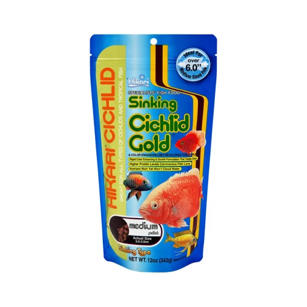 Hikari Sinking Cichlid Gold Medium Pellet