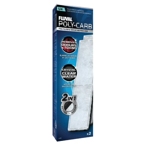 Poly-Carb Cartridge for U4 Underwater Filter, 2-Pack