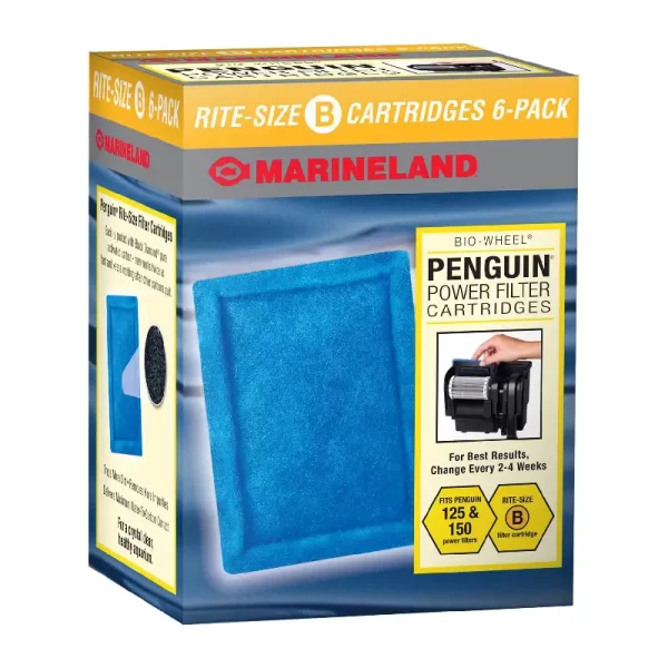 Marineland Penguin® Power Filter Cartridge, Rite-Size B, 6ct