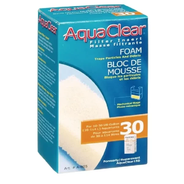 AquaClear 30 Foam Filter Insert - 1pk