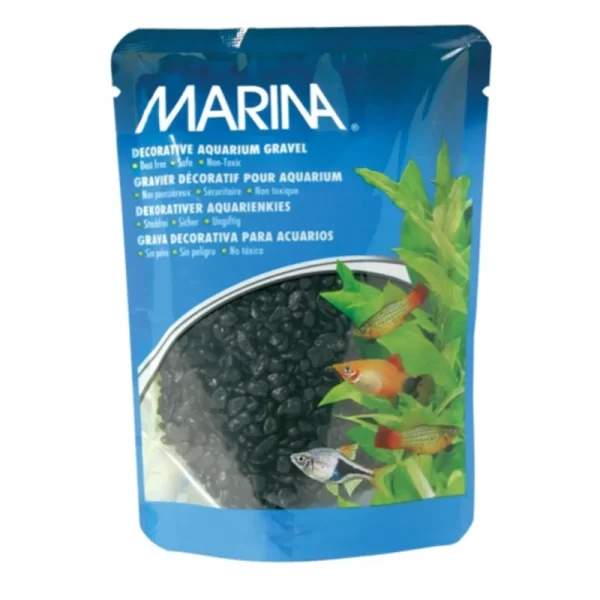 Marina Aquarium Gravel, Black