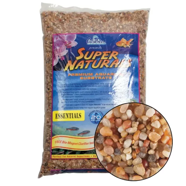 CaribSea Super Naturals Premium Aquarium Substrate - Gemstone Creek